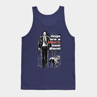 Dogs Are a Killer's Best Friend Tank Top